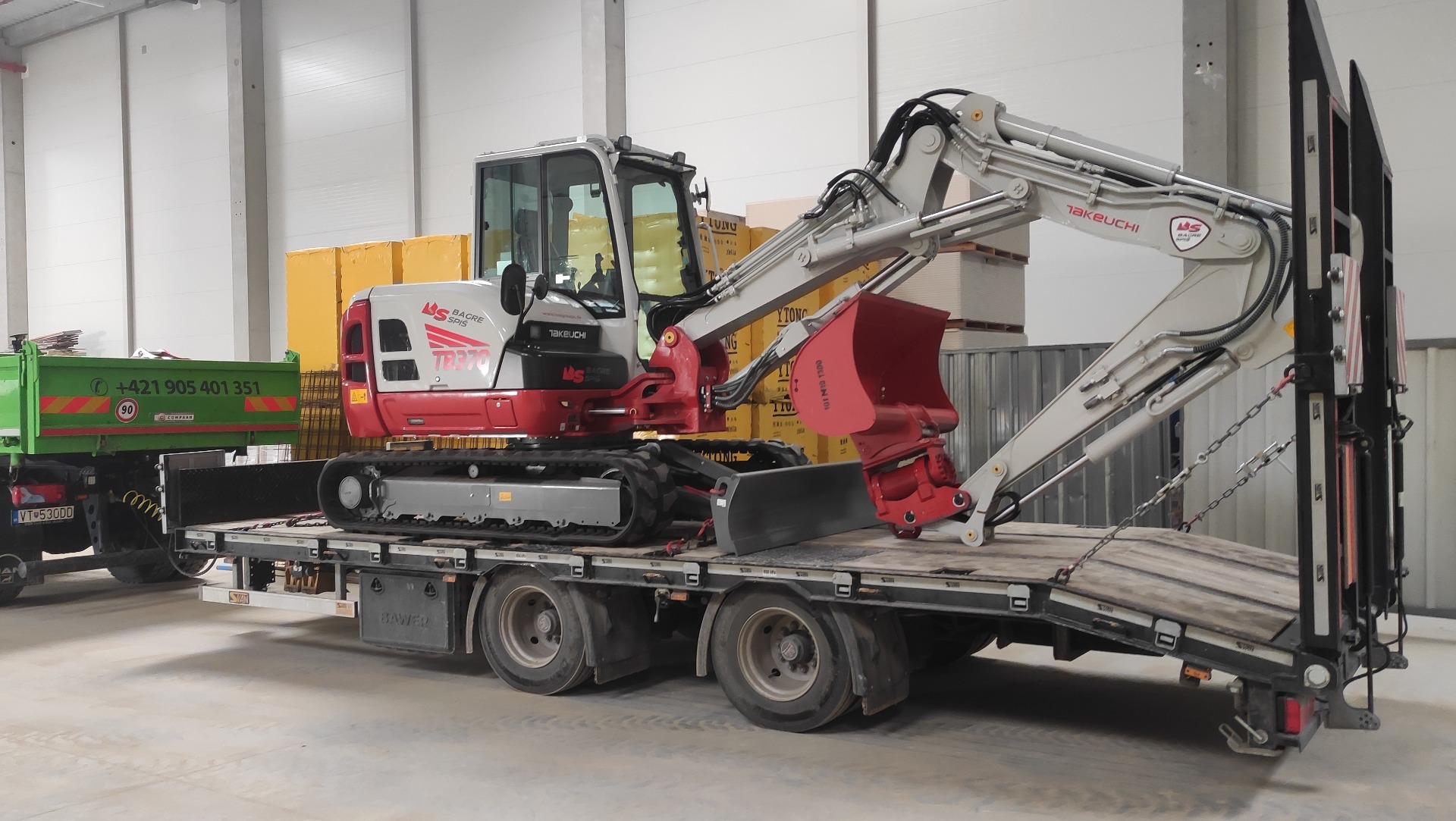 BAGER - TAKEUCHI TB 370 + VLEK